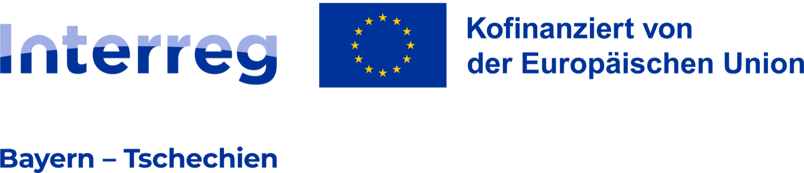 Interreg Bayern – Tschechien. Kofinanziert von der Europäischen Union
